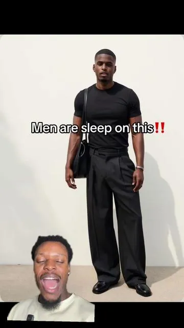 Dress pants era is here #mensfashion #trousers #dresspants #greenscreen 