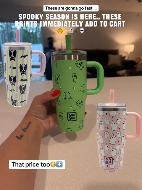 The new Halloween prints just dropped and they’re adorable! 👻🧡 #ToddlerFinds #Halloween #TikTokShop #spookyseason #yayacup 