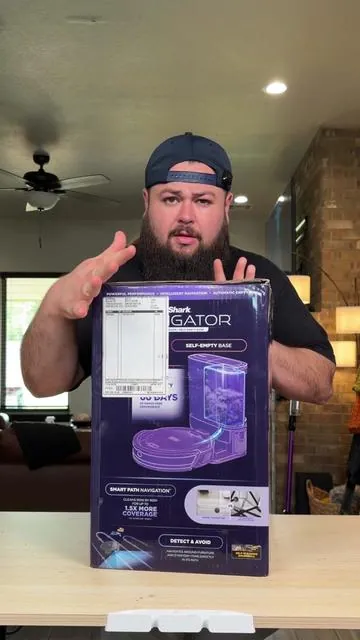 The Shark Navigator Robot with 60-Day Self-Empty Base is on HUGE SALE right now 🔥 Check link for current pricing #sharknavigator #robotvacuum #selfempty #tiktokshopcreatorpicks #vacuum 
