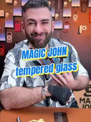 “For just a few bucks, you can protect your phone for years. Would you buy it?”#MAGICJOHN #foryoupage❤️❤️ #losangeles #screenprotector 