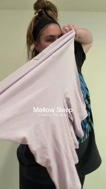 @Mellow Sleep 🙌🏽 can’t wait to put these on! #mellowsleep #sleepwearpajamas #adultpajamas #oversizedpajamas 
