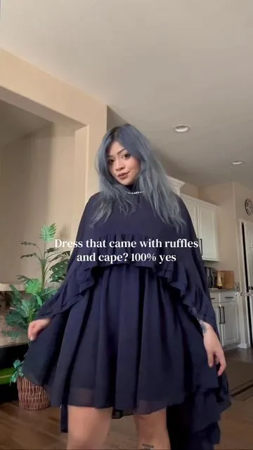 If you buy this dress, you’ll end up spinning in it all day like me 🫣 #elegantstyle #elegantdress #fashioninspo #darkfeminine #whimsical 