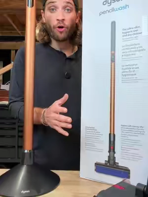 Dyson PencilWash Cordless Wet Floor Cleaner #dyson #pencilwash #qvc #floorcleaning 