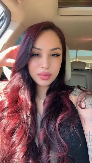 🍷Red …likeeee #summerwins #hair #haircolor #winered 