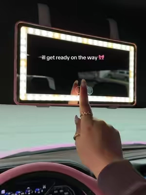 I loved 💕 #carvanitymirror #grwminthecar #cargrwm
#carmakeup #carmirror
 
 