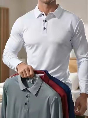 Four classic shirts in one bundle give you more outfit choices for every occasion.👕👕🔥🔥#shirt #mensfashion #4piece #breathable #tiktokshop 