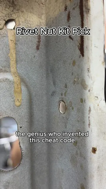 Right now, the price is killer and shipping is free！ How to create factory-level threads out of thin air 🪄 Stop stripping your metal sheets and use this instead 🛑 Stop ruining your van builds like this! 🚐 Self-tapping screws are officially canceled ❌ The 3-second garage hack you need ASAP 🤫 The bonus 2.5-6mm hex bits even come with strong magnetism, so that alone makes the whole thing pay for itself. Head Rivet Nut Tool, M3 M4 M5 M6 M8 Rivnut Kit, Carbon Steel Rivnut Set, Threaded Rivet Nut Kit, Manual Riveter Rivnuts Tool Accessory for Automotive Repair Warehouses, fathersdaygift #tooltok #GarageHacks #VanLifeBuild #diyprojects #mechaniclife