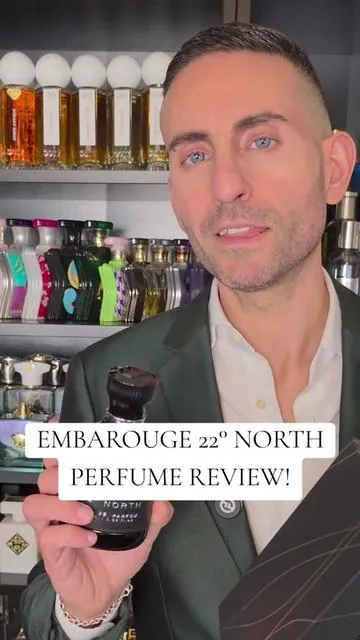 Embarouge 22° North perfume review! #fragrance #perfumetok #redolessence #fragrancetok #fragrancetiktok 