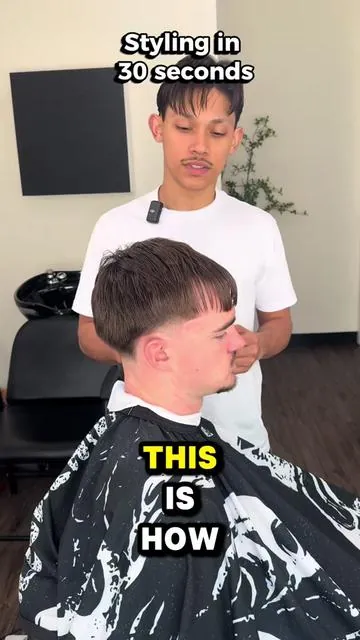 Styling in 30 Seconds  #texturedfringe #texture #basedbodyworks #fyp #ad 