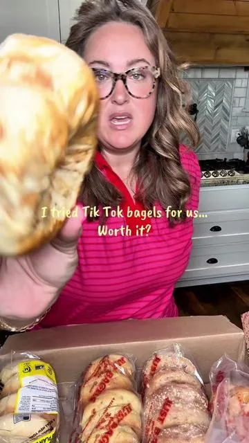 Just Bagels (24) 4oz NYC Bagels In Choice Of Flavors @QVC, Inc #bagels #justbagels #kettleboiledbagels #food #freshbagels @Just Bagels these are so good! 