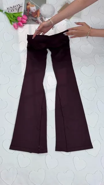 High waist booty lifting flare workout leggings!#leggings #highwaisted #gymoutfit #tiktokshopcreatorpicks #tiktokshopsummersale 