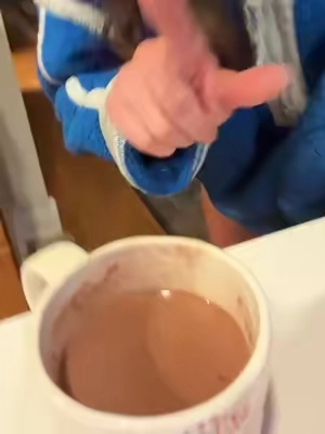 hot choc before bed 