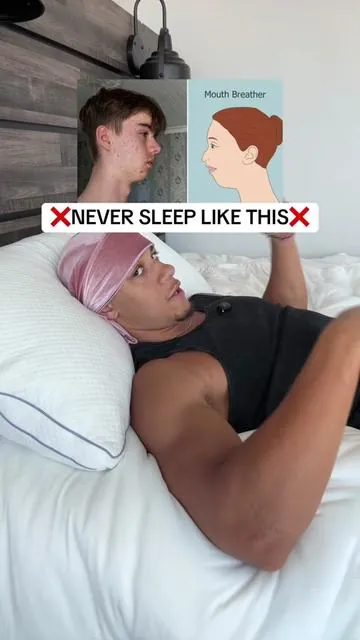 The BIGGEST mistake people make when they’re sleeping is their pillow #neckpain #backpain #mouthbreather 