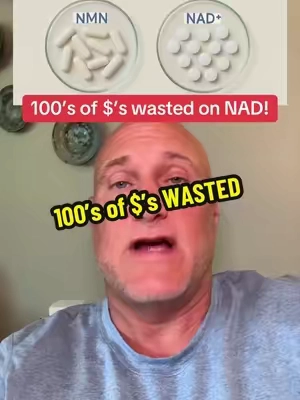 100’s of $’s wasted on NAD! #biohacking #antiaging #nmn #nad #reverseaging 
