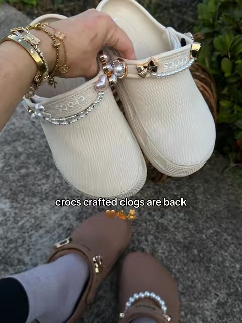 Crocs crafted clogs are back 🤎 #crocs #crocscanvas #crocscrafted #craftedcrocs #tiktokshopcreatorpicks @Crocs 