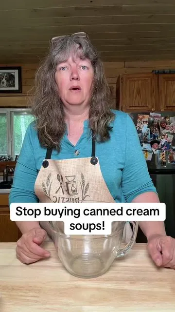 I stopped buying canned cream soups and started making my own pantry soup base! This homemade mix is rich, creamy, shelf-stable, and perfect for casseroles, pot pies, slow cooker meals, and so much more. I love knowing exactly what’s in it, and it’s always ready whenever I need it. Cream Soup Base Dry Mix • 1 cup whole milk powder • ½ cup heavy cream powder • 6 Tbsp cornstarch • 2 Tbsp chicken bouillon powder • 1 tsp onion powder • 1 tsp garlic powder • ½ tsp black pepper Whisk together and store in an airtight container. To Replace One Can of Cream Soup • ⅓ cup soup mix • 1¼ cups cold water Whisk until smooth and cook over medium heat until thickened (about 5–7 minutes). #pantrystaples #pantryessentials #fromscratch #pantryrecipes #cookingfromscratch @Z Natural Foods 