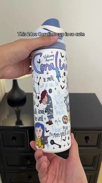 #cup #tumbler #coraline #summerwins #fyp 