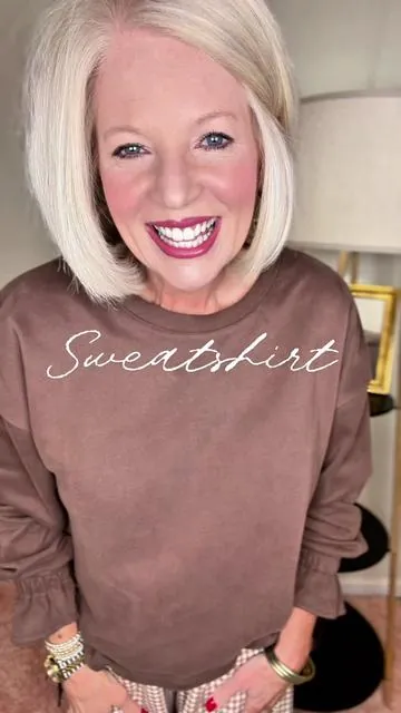 How cute is this sweatshirt - the ties, the sleeves, everything about it! #sweatshirts #cuteshirt #womensshirt @shewin_official_us #CapCut 