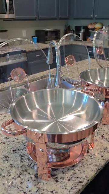 Buy before its gone#shopping #partyessentials #rovsun4packsgoldchafingdishesforbuffet #rovsun 