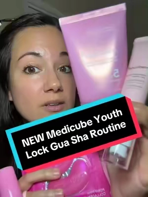 Nurse explains the new viral drops in the Medicube Youth-Lock Gua Sha Routine Set @medicube US Store #medicube #skincaretiktok #weeklydeals #tiktokshopcreatorpicks #tiktokshopsummersale 