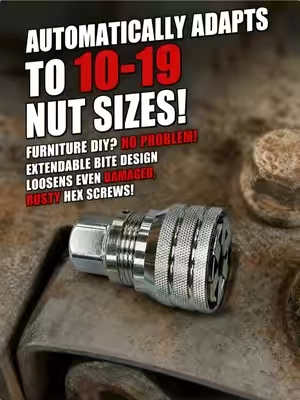 If I told you this tool can even easily remove stripped bolts, wouldn't that blow your mind? No more carrying around a heavy toolbox everywhere. This one does it all. It's the all-in-one universal socket every garage needs in 2026. #fathersdaygift #LifeHack #musthaves#tooltok #mechanicsoftiktok 