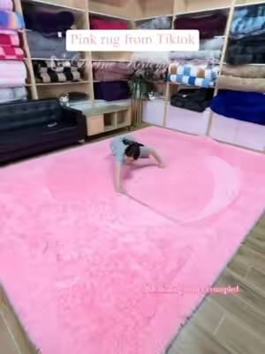 Pink rug from Tiktok#rug #roomdecor #softrug #homedecor #carpets #livingroomdecor #viralrug #washablerugs #arearug #rugtok #rugsoftiktok #homeessentials #pink #black #homefinds #reallife #bedroomdecor #apartmentliving #livingroom #roominspo #interiordesign #cozyhome #outdoorfun#shopping#tiktokshop#tiktokshopmademebuyit #fyp #fypシ゚viral#funinthesun #summerwins #dealsforyoudays #WeeklyDeals #backtoschoolshopping