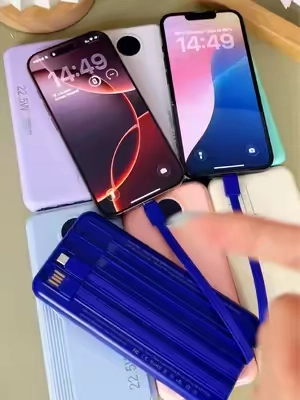 One charger for everything. compatible with both Android and Apple, and it charges very quickly.
#summerwins #powerbank #charmast #dealsforyoudays 