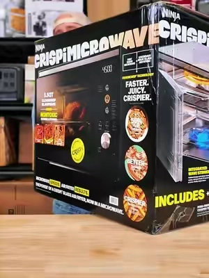 The ninja crispi microwave is here! #ninjacrispi #microwave #airfryer 