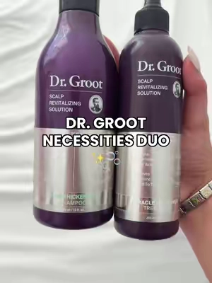 if you could only get 2, get these!!🫧 #drgroot #hairgrowthshampoo #drgroothairthickeningshampoo #drgrootscalprevitalizingsolution #hairgrowth 