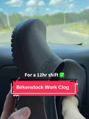 Birkenstock Work clogs! Waterproof comfort clogs give you our support he’ll support and have a wide toe base! #BirkenstockClogs #BirkenstockWorkClogs #WorkClogs #WorkShoes #nurseshoes 
