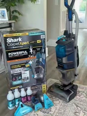 Shark’s best and newest stain cleaner is such a great but only for limited time! #sharkcarpetxperthairpro #carpetxpert #sharkcarpetcleaner #stainstriker #carpetcleaner 