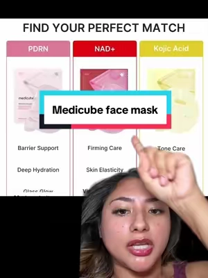 Medicube EGF NAD Firming Gel Mask — a peptide-packed Korean face mask with EGF, NAD & 2% niacinamide that firms, brightens & turns clear as it absorbs. K-beauty skincare that actually shows you it’s working@medicube global  #EGFMask #KoreanSkincare #FirmingMask #MedicubeSkincare #greenscreen 