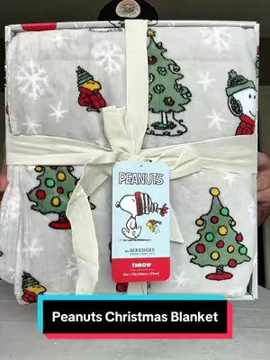Made sure to be prepared early! #christmasblanket #christmas #peanutsblanket #christmasdecor #christmascountdown 