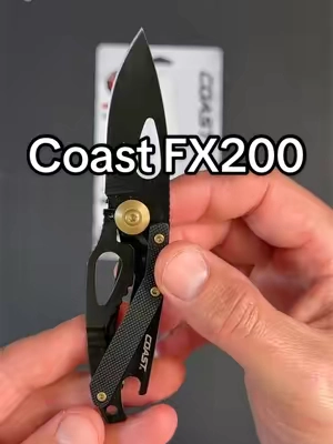 The Coast FX200 is a lightweight everyday carry knife that’s packed with useful features in a compact design. Perfect for your pocket, tool bag, or daily carry. #COAST #FX200 #EDCKnife #PocketKnife #EverydayCarry