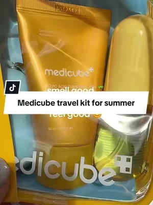 Summer traveling never felt so good! @medicube US Store #travel #bodycare 