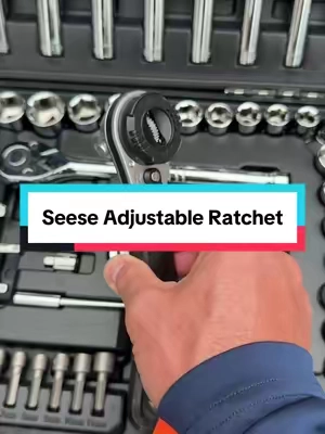 SEESE Adjustable Ratchet Wrench #seese #wrench #ratchet #tools #DIY