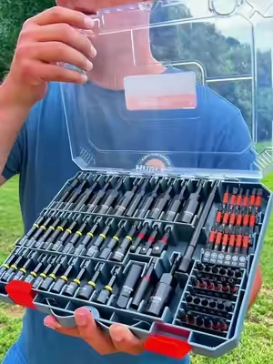 VEVOR 80-Piece Nut Driver Set Review | SAE & Metric Magnetic Nut Driver Bit Set for Impact Drivers & Drills Description If you work on vehicles, HVAC, electrical, roofing, metal buildings, or DIY projects, this VEVOR 80-piece nut driver set is a toolbox essential. It includes both SAE and Metric magnetic nut drivers, impact-rated bits, adapters, extensions, and screwdriver bits—all organized in a durable carrying case. I’ve been impressed with the variety and organization, making it easy to grab the right size for any job. Whether you’re a mechanic, contractor, electrician, or homeowner, this kit helps you work faster and keeps everything in one place. Keywords VEVOR nut driver set, magnetic nut driver set, impact nut driver bits, SAE and metric nut drivers, drill nut driver set, impact driver accessories, mechanic tools, electrician tools, HVAC tools, roofing tools, DIY tool kit, socket driver bits, power drill accessories, tool organization, workshop essentials Hashtags #VEVOR #ToolTok #MechanicTools #DIYTools #PowerTools 