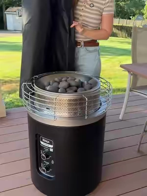 So glad I got one of these for my Ninja Firepit 👏🏻 #ninjafiresidecover #ninjafireside #ninjafireside360 #ninjafirepit 