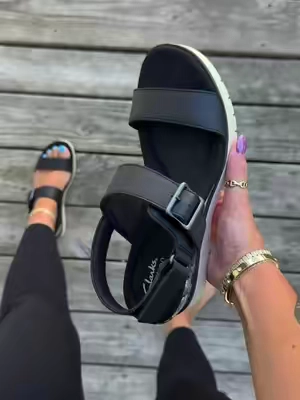 @QVC, Inc #clarks #clarkssandals #sandal #wedges #qvcloyaltyprogram 