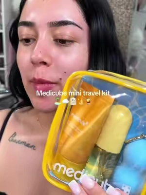 Fresh Glow Body Kit | Travel-Ready Hair & Body Set 🏝️✨🧖🏻‍♀️🍹 @medicube global @medicube US Store #TikTokShopCreatorPicks #tiktokshopsummersale #medicubesuperbrandday #medicube #medicubeminitravelkit 