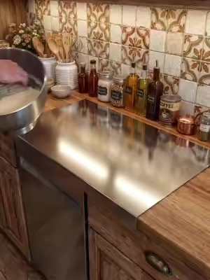 #stainlesssteel #cuttingboard #kitchenessentials #kitchengadgets #fruit 