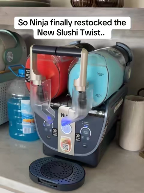 The New Ninja Slushi Twist is the best one yet  #ninjaslushi #ninjaslushitwist #slushi #slushymaker  #ninjakitchen 