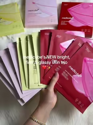such great value when you get them together ❤️ medicube nad+ egf kojic acid turmeric pdrn collagen masks trio aging dull skin tiktok shop #tiktokshopcreatorpicks #tiktokshopsummersale #antiaging #glassskin #medicube medicube best color changing jelly mask trio nad+ egf kojic acid pdrn collagen skincare over 35 mature skin glass skin buy with coupon maehni 
