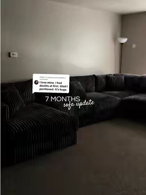 Replying to @mypeacefromwithin isn’t it INSANE & for the price omggg, no brainer 🙌🏽 #sofa #couch #livingroomcouch #livingroomfurniture #livingroomsofa 