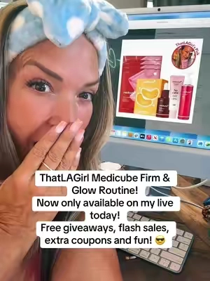 Come join! #livepreheat #medicube #tiktoklive #skincarelive #medicube10thbirthday 