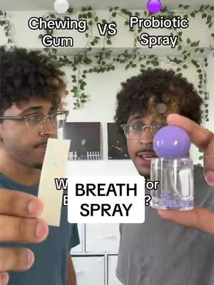 GUM VS BREATH SPRAY!  which is better? @CEELIKE Global #ceelike #badbreath 