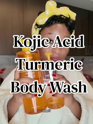 Full body brightening body wash for hyperpigmentation discoloration uneven skin from Medicube