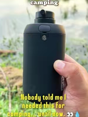 Running out of clean water can ruin any trip. This portable water purifier lets you drink with confidence wherever you are. Small enough to fit in your backpack. Powerful enough for every adventure#waterpurifier #camping #Outdoors #survival #skills 