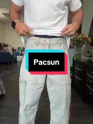 5'8 155 Size 30x30 #pacsun #baggy #cargo #mensjeans #greyjeans