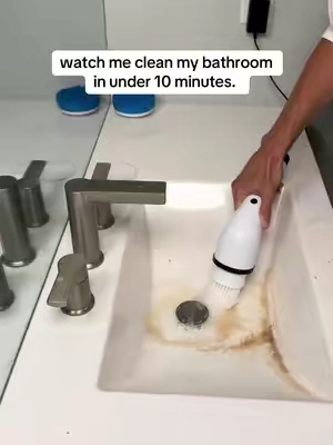 Literally my favorite member of the household ##SpinScrubber##CleanTok##Cleaning##Clean##Bathroom